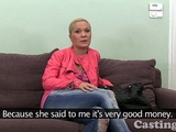 Casting HD Mature amateur takes frantic facial